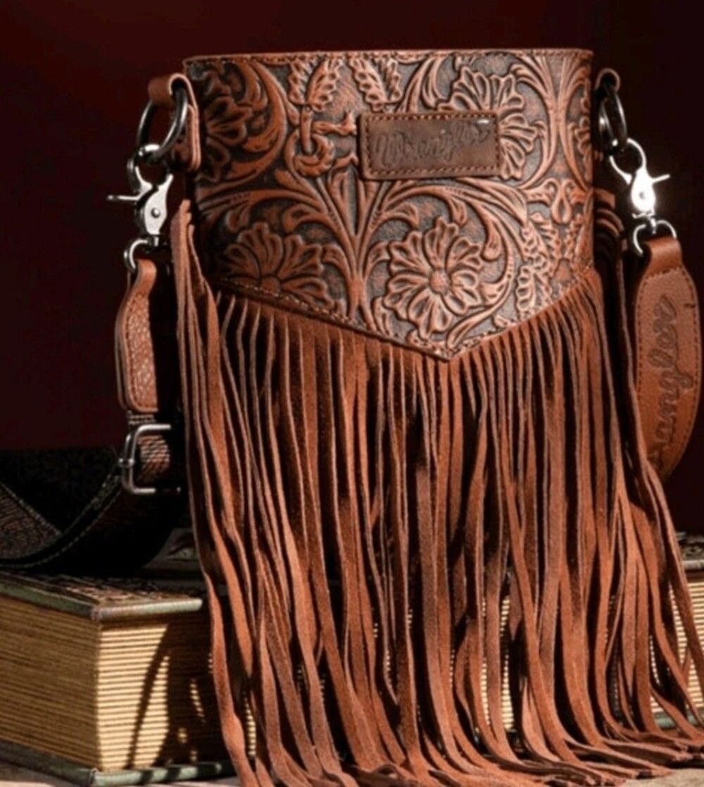 NEW Wrangler Fringe Handbag